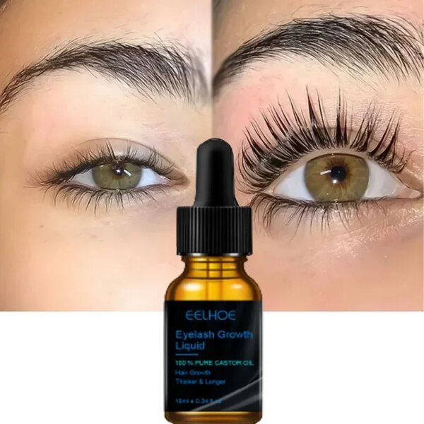 7 Days Fast Eyelash Growth Serum Natural Eyelashes Enhancer Longer Thicker Eyebrows Lift Eye Care Fuller Lashes Products