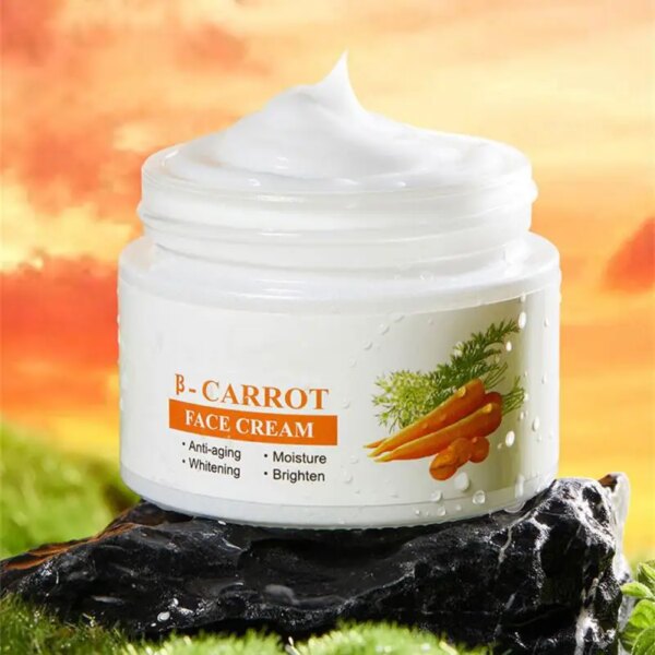 β Carrot Series Antioxidant Nourishing Cream Moisturizing Essence Toner Hydrating Repair Eye Cream Gentle Foaming Face Cleanser