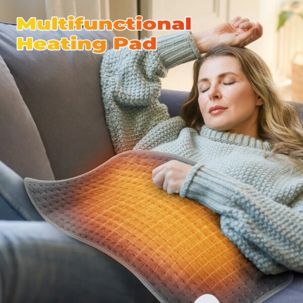 Electric Heating Pad Warm Winter Physiotherapy Blanket Shoulder Neck Back Spine Leg Pain Relief Hot Compress Pad Cushion