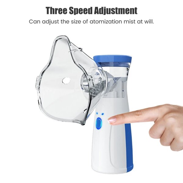 Handheld portable Inhale Nebulizer Mesh atomizer silent inhaler nebuliser inhalator kids adult nebulizador Type-c