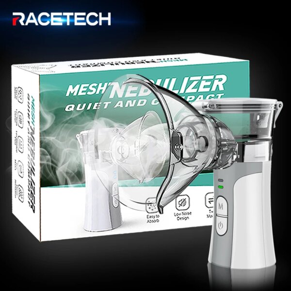 Kids Adult Inhaler Nebulizer Aerosol Machine Nebulizador Asthma Inhalation Medical Equipment Mini Handheld Mesh Nebulizator