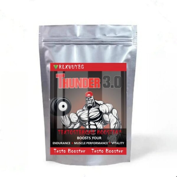 Muscle Building Anabolic Muscle Mass Testo Booster Fast Extreme Thunder Transdermal Patches. Made in the USA. 8 Week Supply.