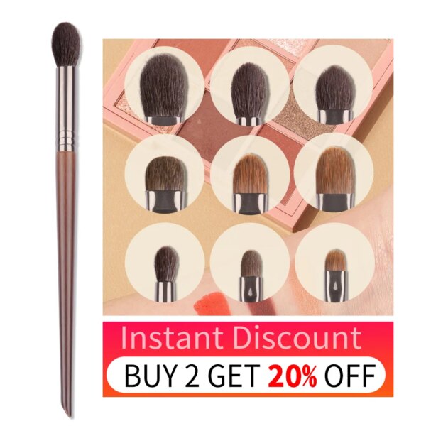 OVW Natural Goat Hair Eyeshadow Professional Makeup Brushes Crease Blending Shader kist dlya teney brovey brochas maquillaje 1pc