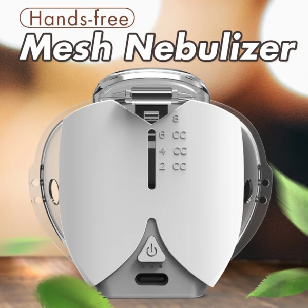 Portable Nebulizer Machine Medical Nebuliser Inhalator Adult Kids Silent Asthma Inhaler Humidifier Mini Mesh Handheld Atomizer