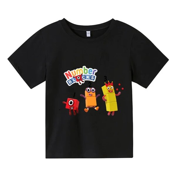 ZYXZ Children's T-Shirt Cute Clothes Kids Clothing Summer Fashion T-shirt Baby Cartoon Toddler Short Sleeve Casual Tops 917048