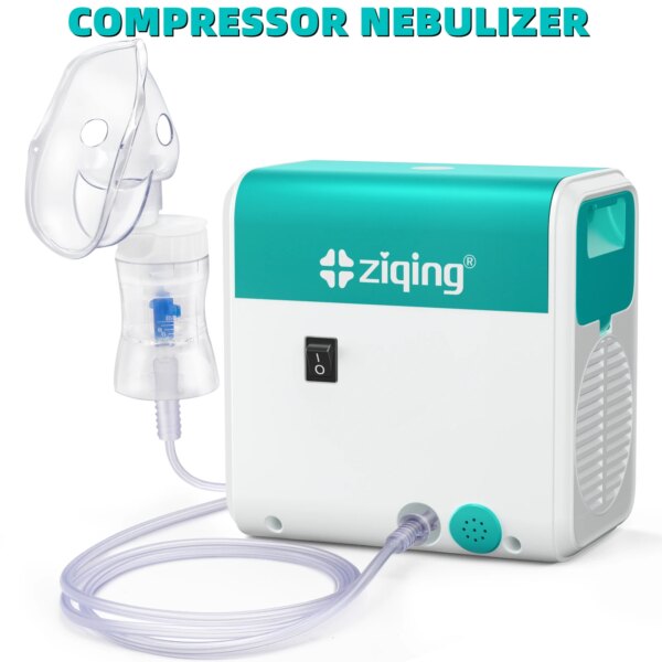 Ziqing Compressor Nebulizer Machine Nebulizador Household Health Monitors Portable Quiet Atomized Humidifier For Adult Child