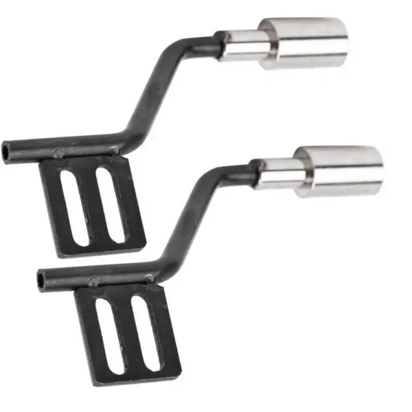 1 Pair Metal RC Car Simulation Decoration Exhaust Pipe Accessories for scx10 for Traxxas Trx4 1/10 RC car