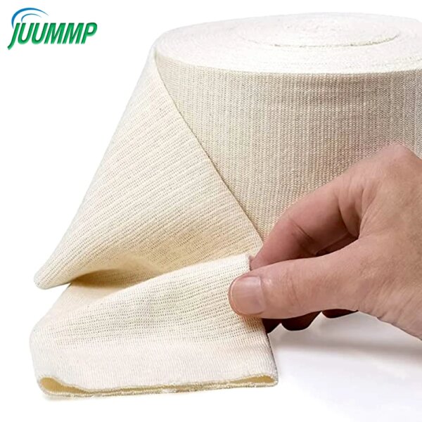 1 Roll Cotton Tubular Stockinette Gauze Roll Tubular Arm Stocking Elastic Compression Tube Sleeve Bandage for Cast Plaster