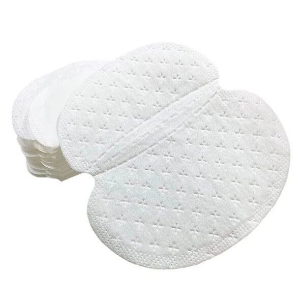 100Pcs Underarm Sweat Pads Non-woven Breathable Ultra-thin Armpit Sweat Pads Non Visible Comfortable Underarm Sweat Pads