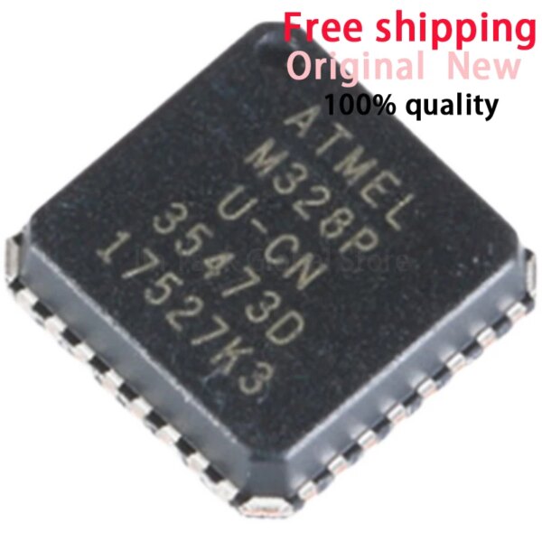 (1piece)100% New ATMEGA328P-MU ATMEGA328PB-MU ATMEGA328P MU ATMEGA328PB MU M328P-U M328PB-U QFN Chipset