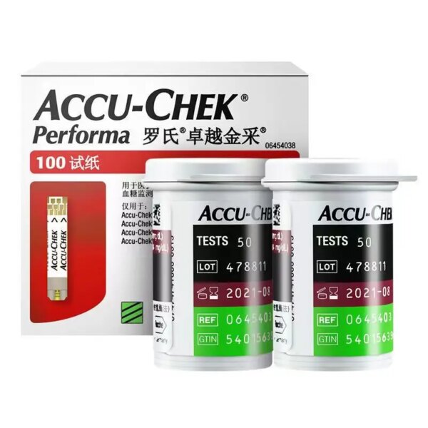 (EXP:Maximum) ACCU Chek Perform Blood Glucose Accu Chek Glucose Test Strips & Lancets Sets Blood Glucose meter Test Kit