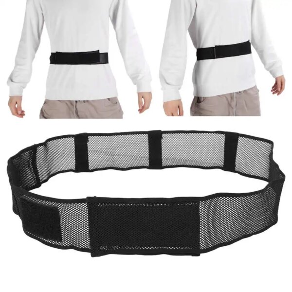 Peritoneal Dialysis Belt Mesh Breathable Elastic Adjustable Abdominal Penetration Waistband Fixation Belt Health Care