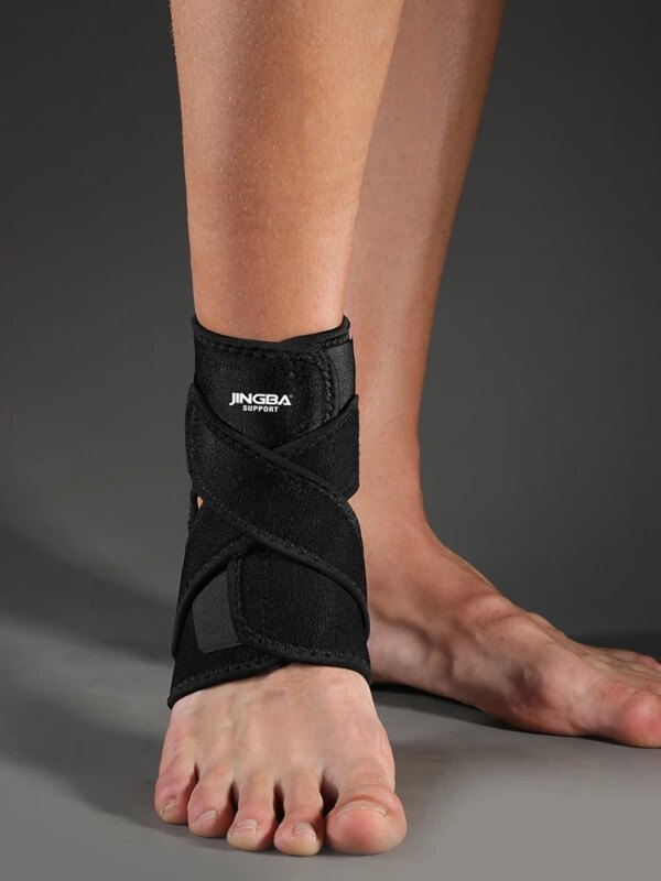 1 Pc Neoprene Ankle Support Brace Sleeve, Adjustable Wrap 8321