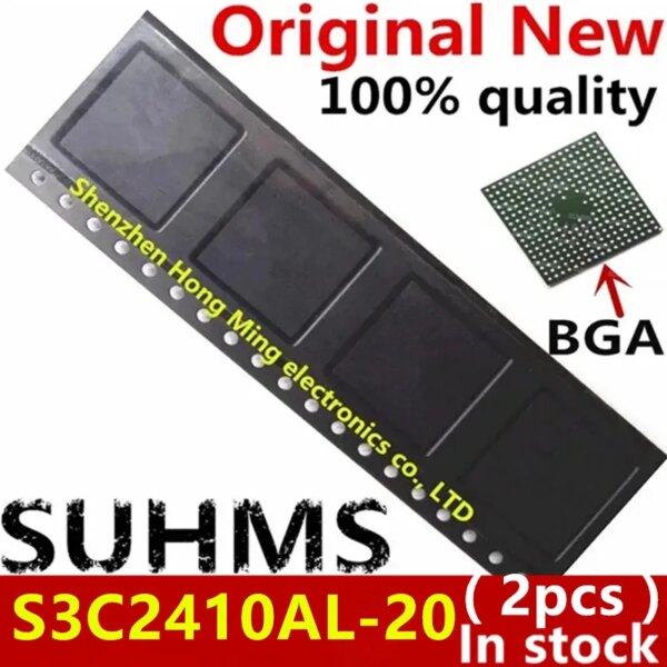 (2piece)100% New S3C2410AL-20 S3C2410AL 20 BGA Chipset