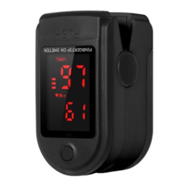 пульсоксиметр Oximeter LCD Color Screen Pulse Oximeter Saturation Monitor Portable Oxygen Sensor Home Clip Fingertip Oximeter