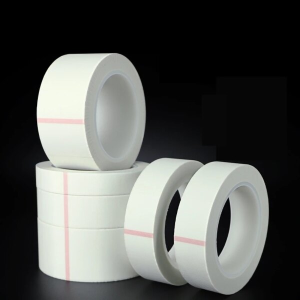 White Fiberglass Glass Cloth Insulation Heat Resistant Transformer Electrical Plating Bundling Sticky Adhesive Tape