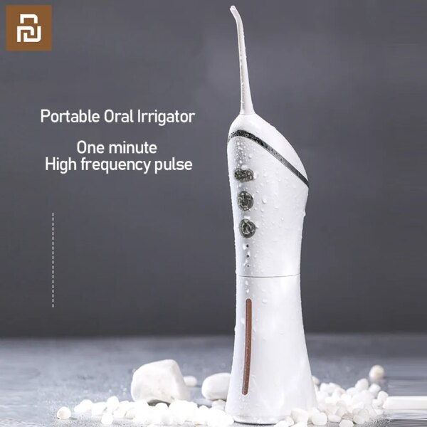 YOUPIN Xiaomi Oral Irrigator Water Flosser Electric Dental Whitening USB Rechargeable Gums Care Portable Jet Tooth Scaler MI NEW